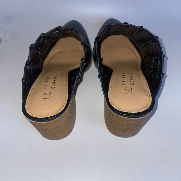 NEW! 🎊 LC Lauren Conrad Black Mules - Picture 5 of 8